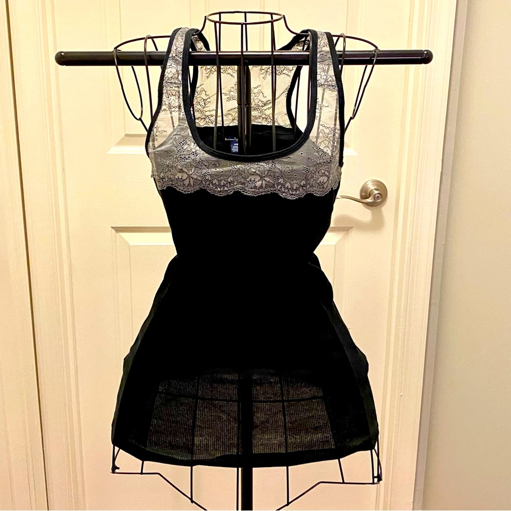AE Lace Tank Top, size M
